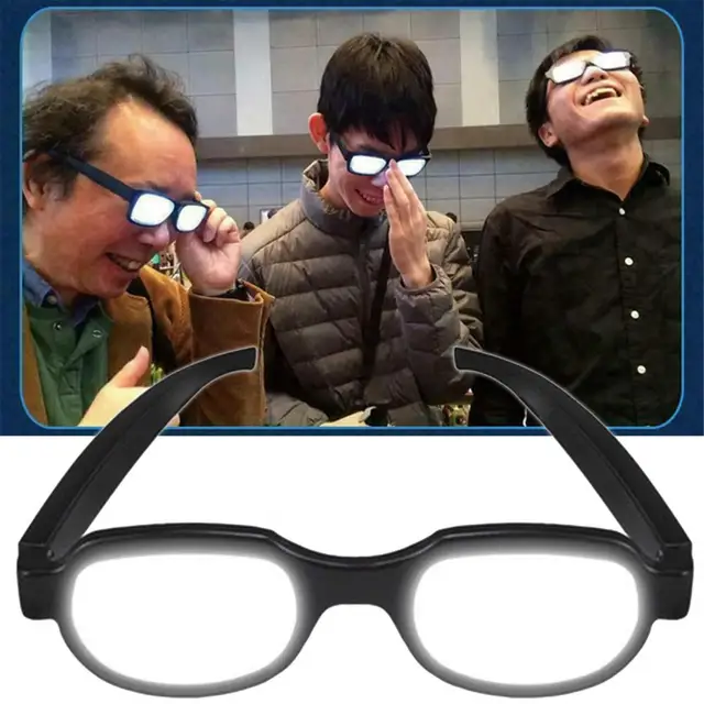 Glowing ComicAnime Character Glasses  4 Steps with Pictures   Instructables