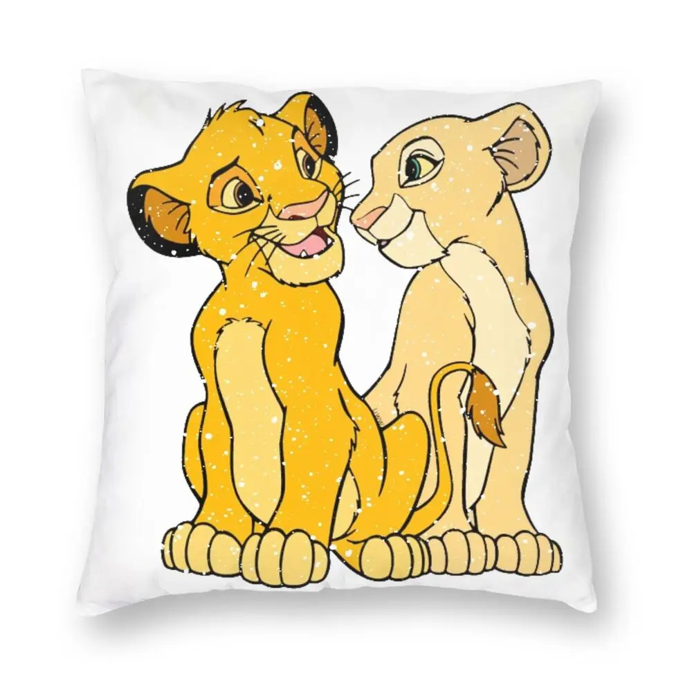 Baby Nala And Simba From The Lion King Sofa Cushion Cover Cartoon Movie  Hakuna Matata Throw Pillow Case Home Decor Pillowcase|Cushion Cover| -  AliExpress