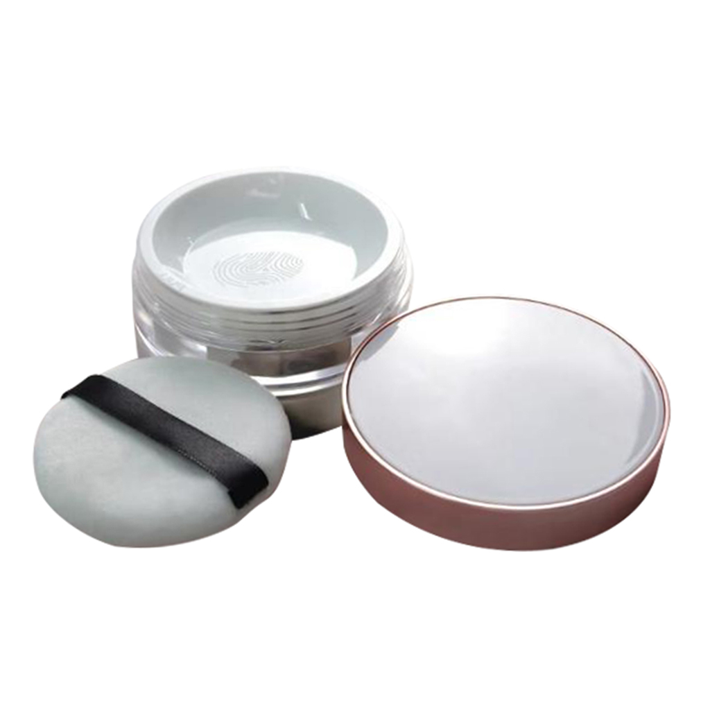 20g Travel Mini Setting Powder Case DIY Round Cosmetic Glitter Container Box Jar