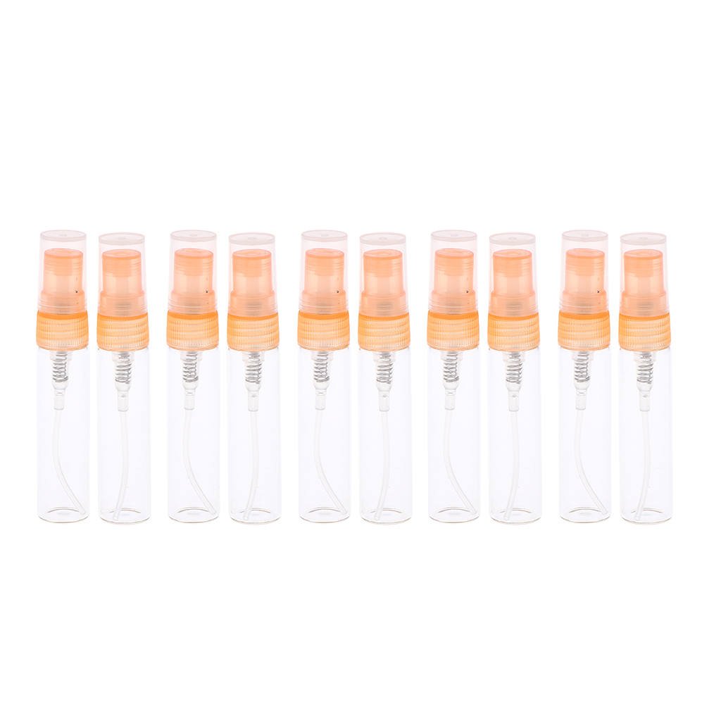 5/10mL Mini Portable Spray Bottles Atomizer 10Pcs for Perfume Cologne Splash