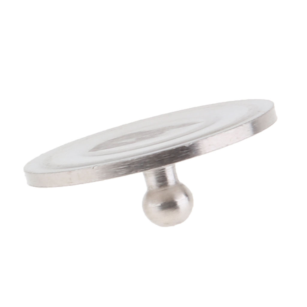 Boat Yacht Canvas Snap Fastener Button, 3/8 inch Diameter, Silver, Marine Grade