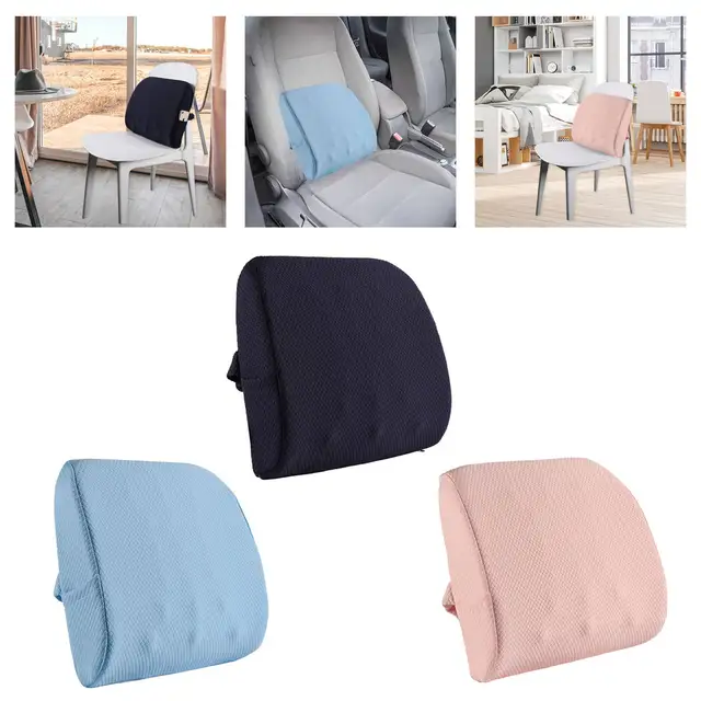 Comfort Office Chair Seat Cushion Pillow Back  Pillow Back Pain Sitting  Chair - Soft - Aliexpress