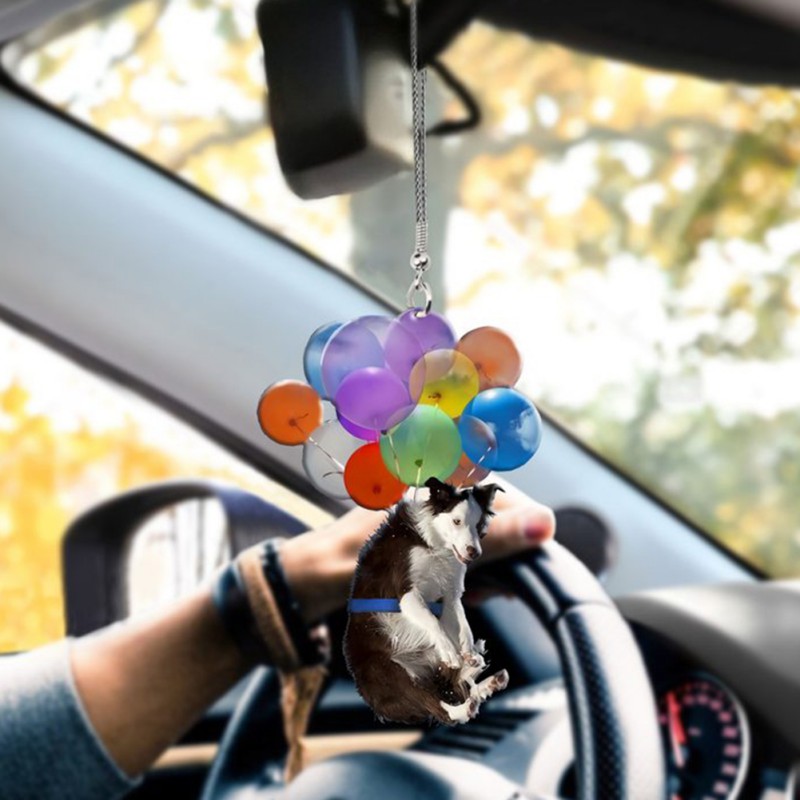 Pendentif Voiture Shiba Inu Mignon – Décoration Pour Rétroviseur, En PVC, Chien Cartoon