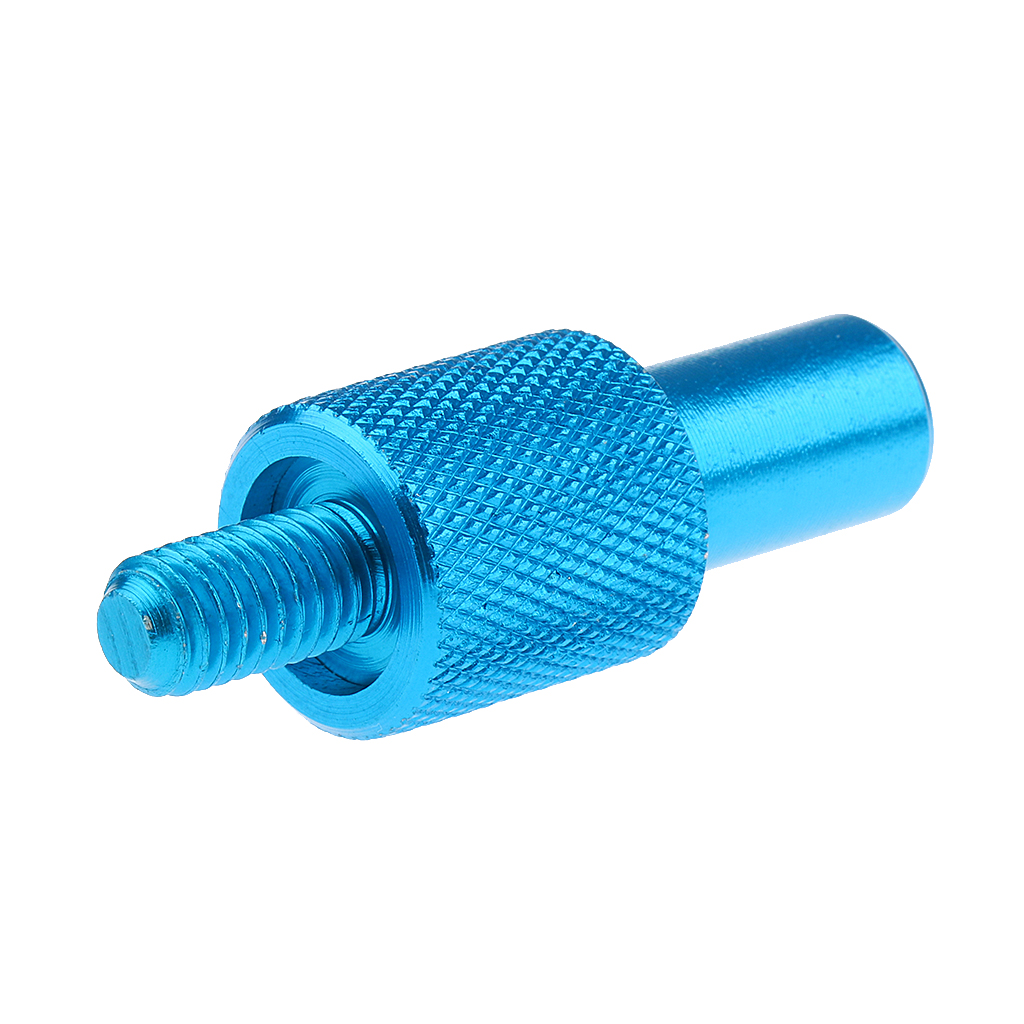Aluminium alloy 8mm Fishing Rod Pod Connector Net Head Adapter Quick Release Adapter Connector Refit Parts