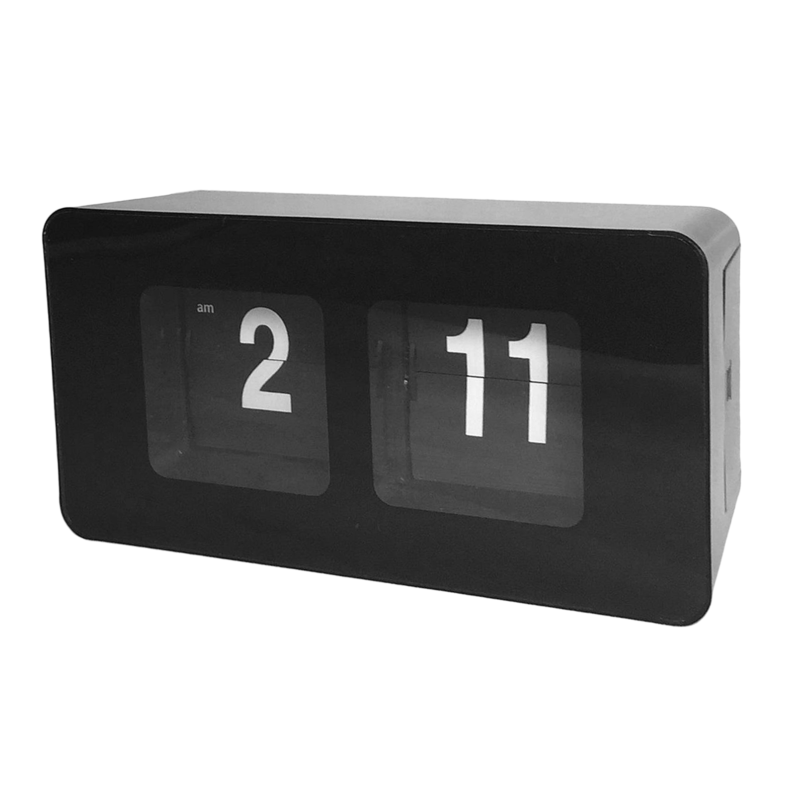 Auto Flip Clock Stylish Modern Simple Vintage Style Clock Desk Table File Down Page Clock