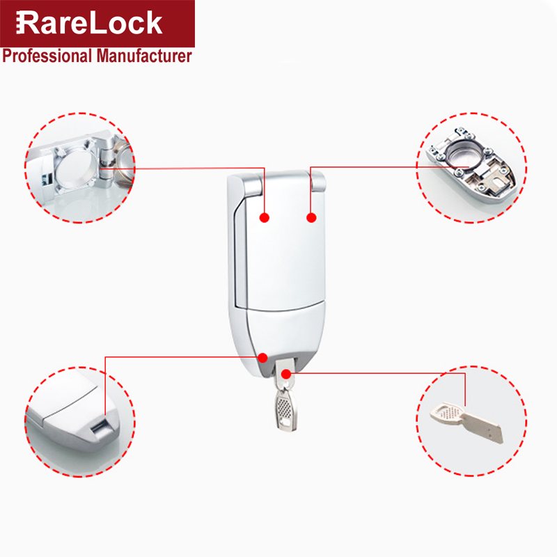 Description Picture 6 of itemMetal Cap Cover with key for Cabinet Lock Outside Dustproof Waterproof Anti-theft Rarelock MS576 G