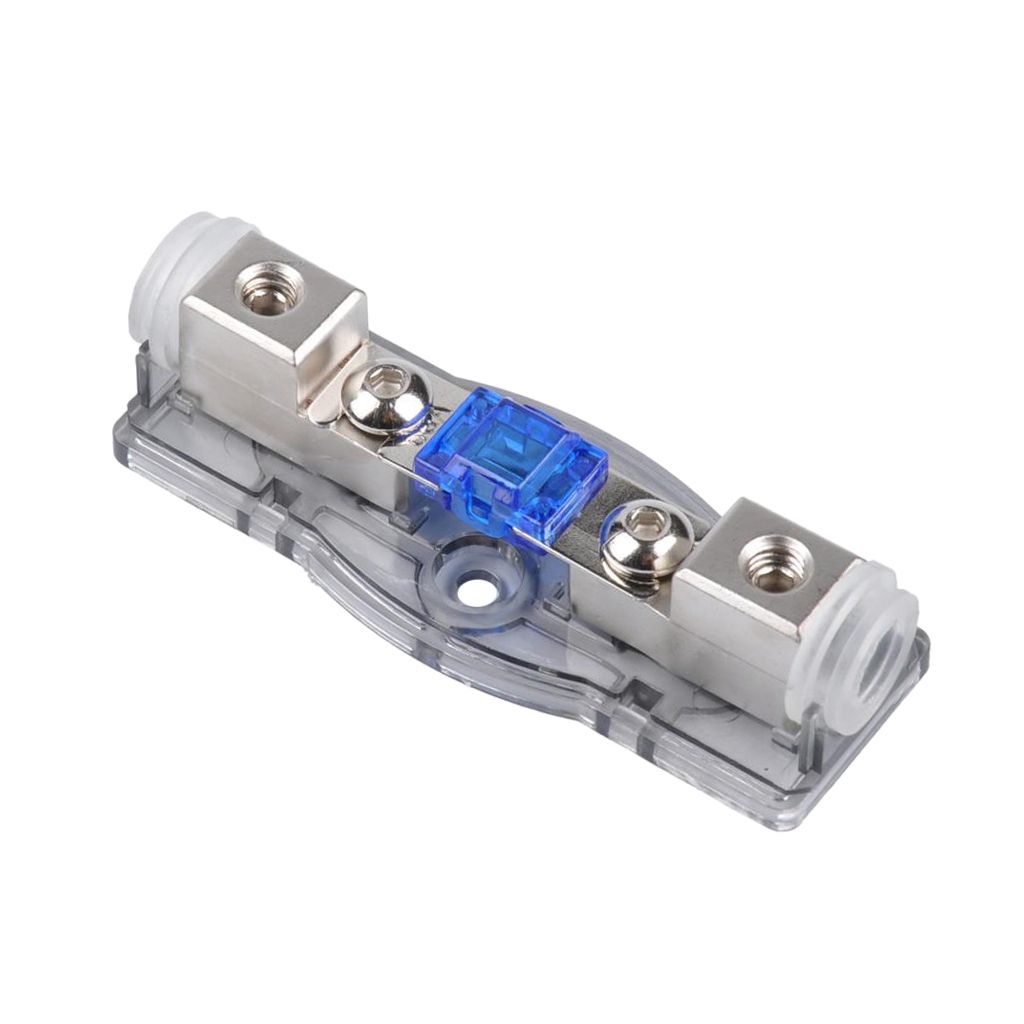 Bolt-on Fuse 60A + Fuse Block/Holder for RV/Van/Truck/Boat/Yacht