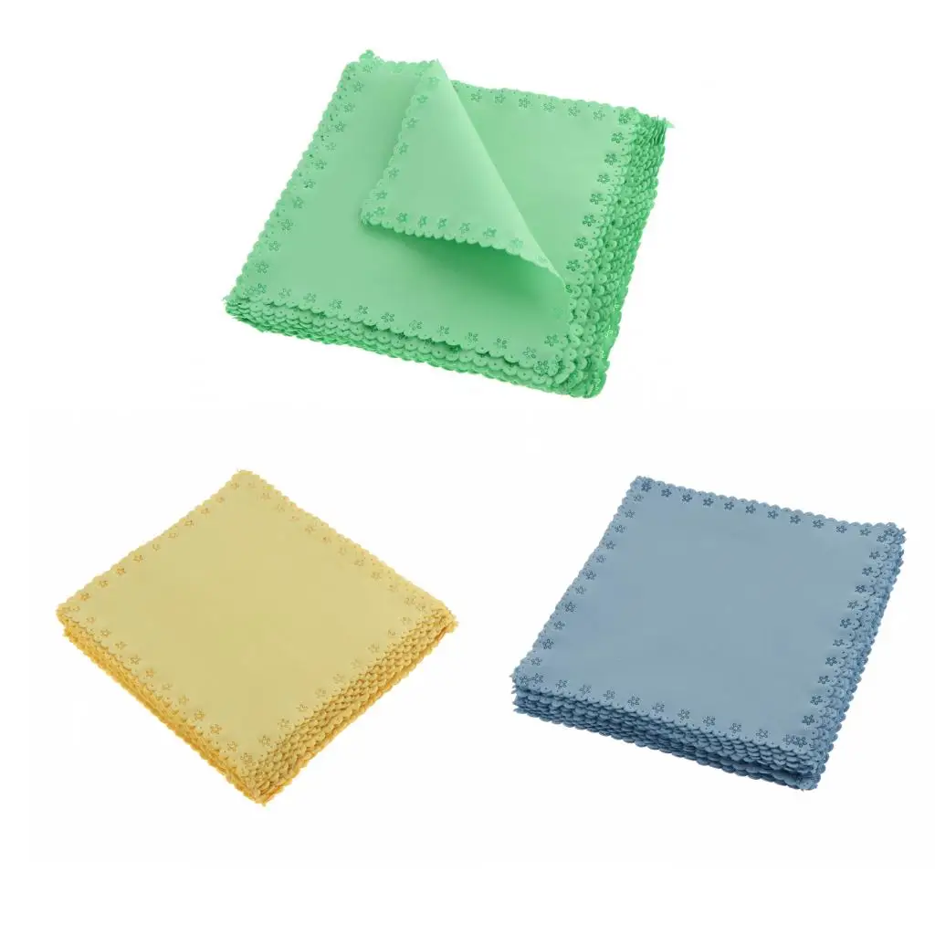 Pack Of 20 Microfiber Cleaning Cloth Eye Glasses Cleaner Tablet TV Screens