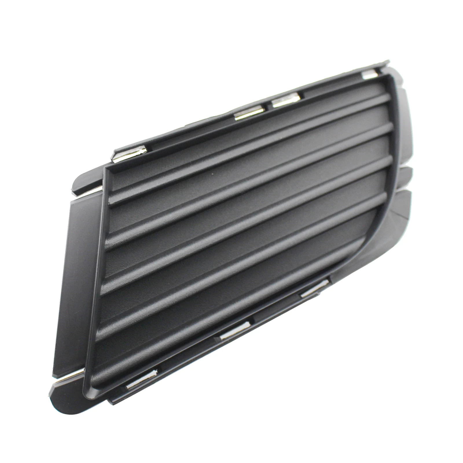 1 Piece Front Bumper Fog Left Grille Replacement Fit for Vauxhall Corsa C 2003 2004 2005 2006 Car Accessories Black