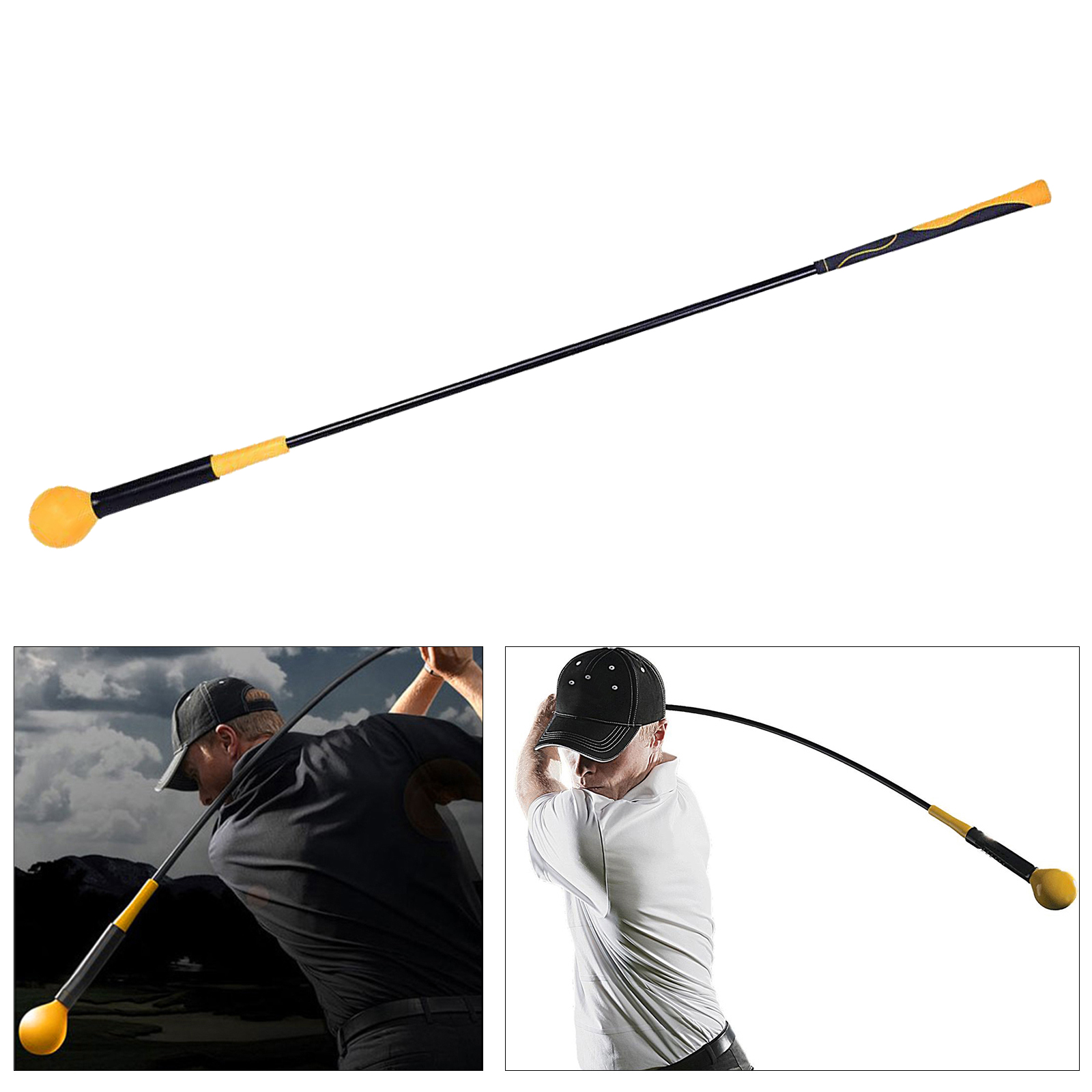 Golf Swing Trainer Power Strength Tempo Flex Training Practice Stick Tool