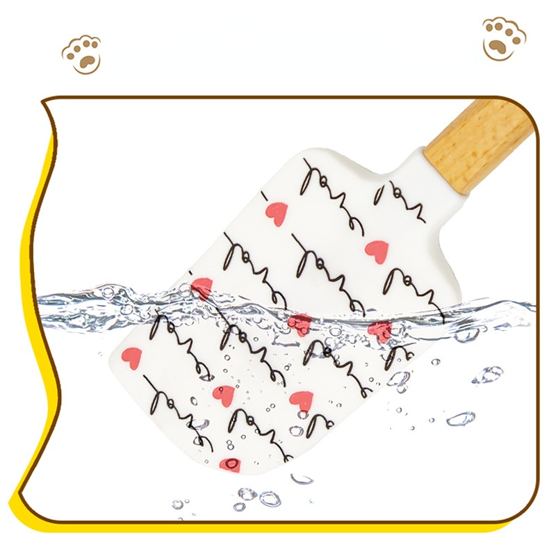 Food Grade Scraper Kitchen Creative Silicone Spatula Pastry Butter Cookie Spatula Cake Decor Mixing Tool Baking Accessories Food Grade Scraper Kitchen Creative Silicone Spatula Pastry Butter Cookie Spatula Cake Decor Mixing Tool Baking Accessories