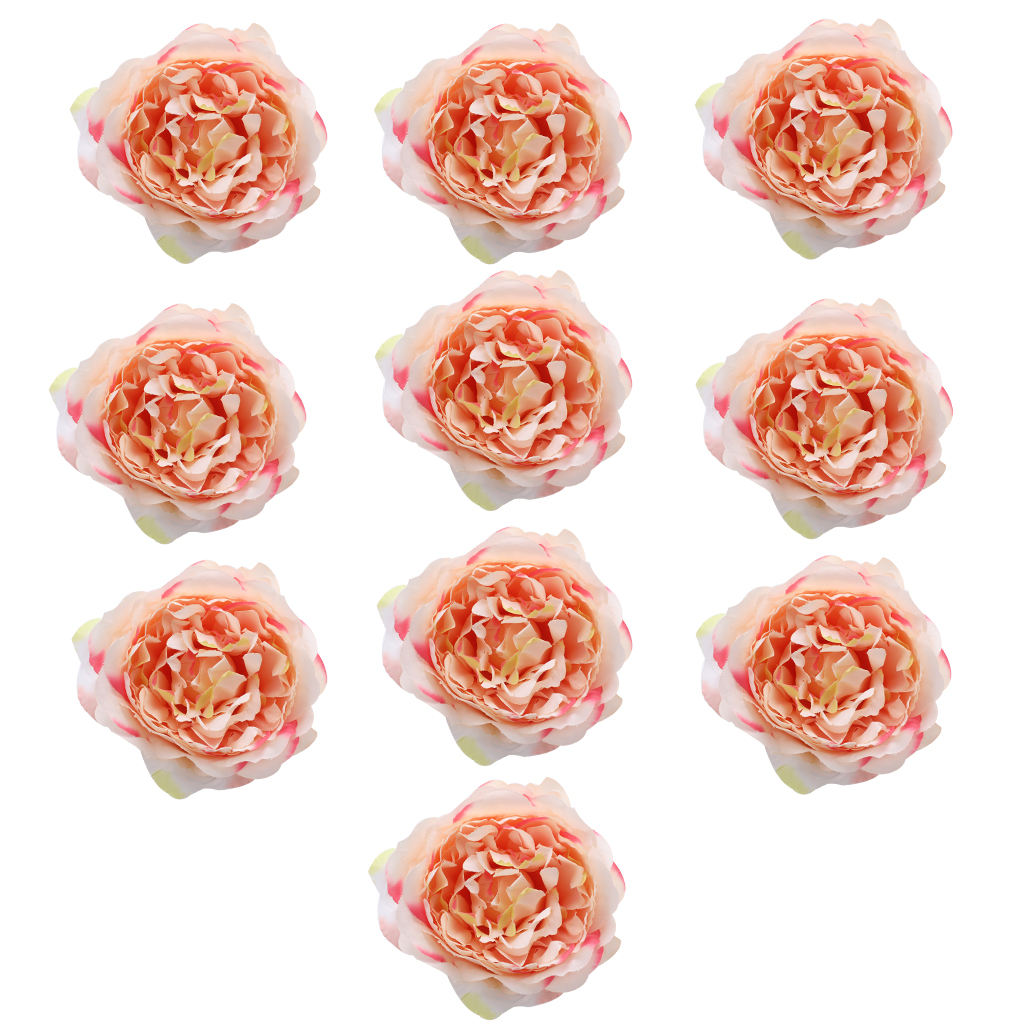 10 Pieces Artificial Peony Flower Home Wedding Decoration Different Colors