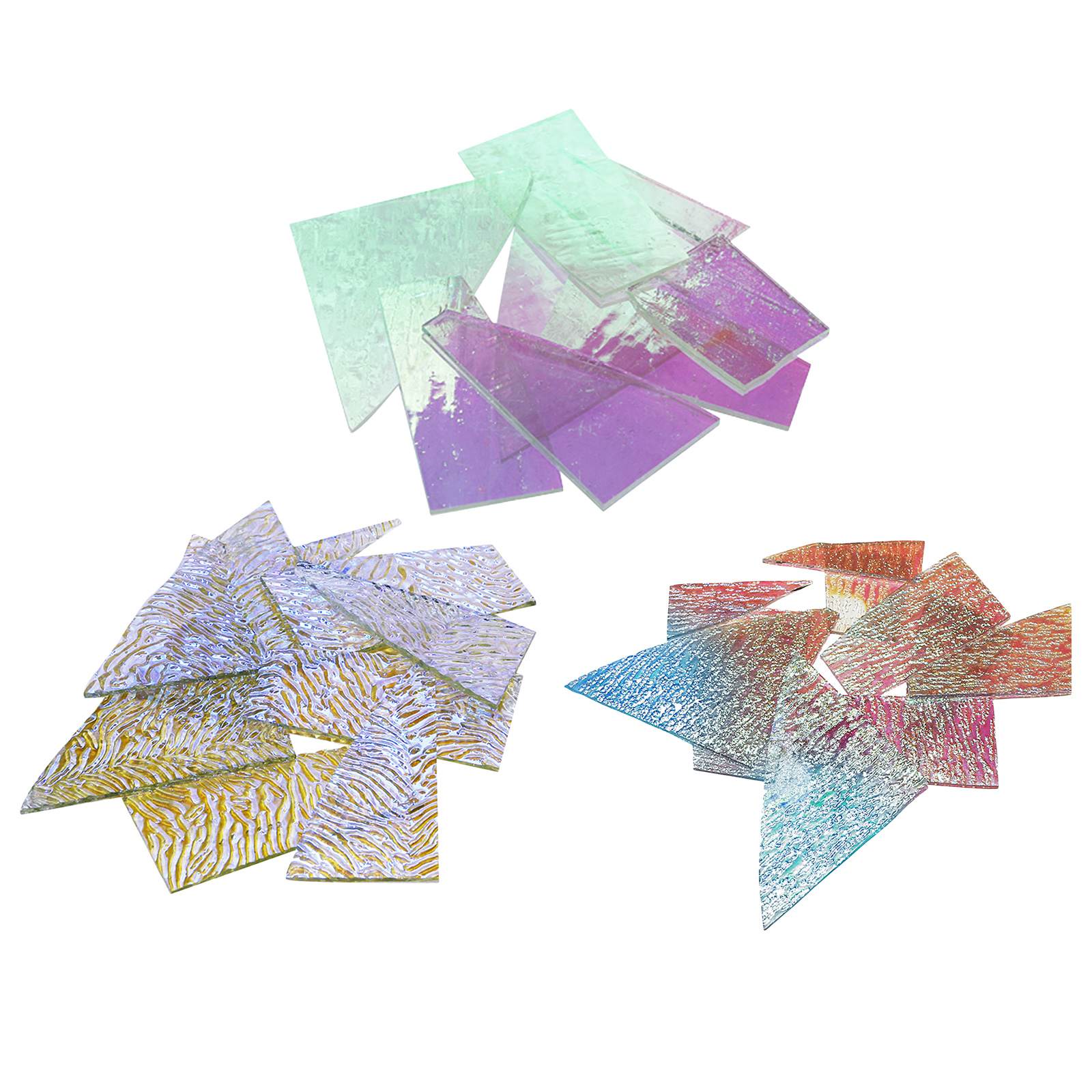 28g DIY Mix Melt Kiln Fusing Glass Confetti for Microwave Kiln Fusing Glass