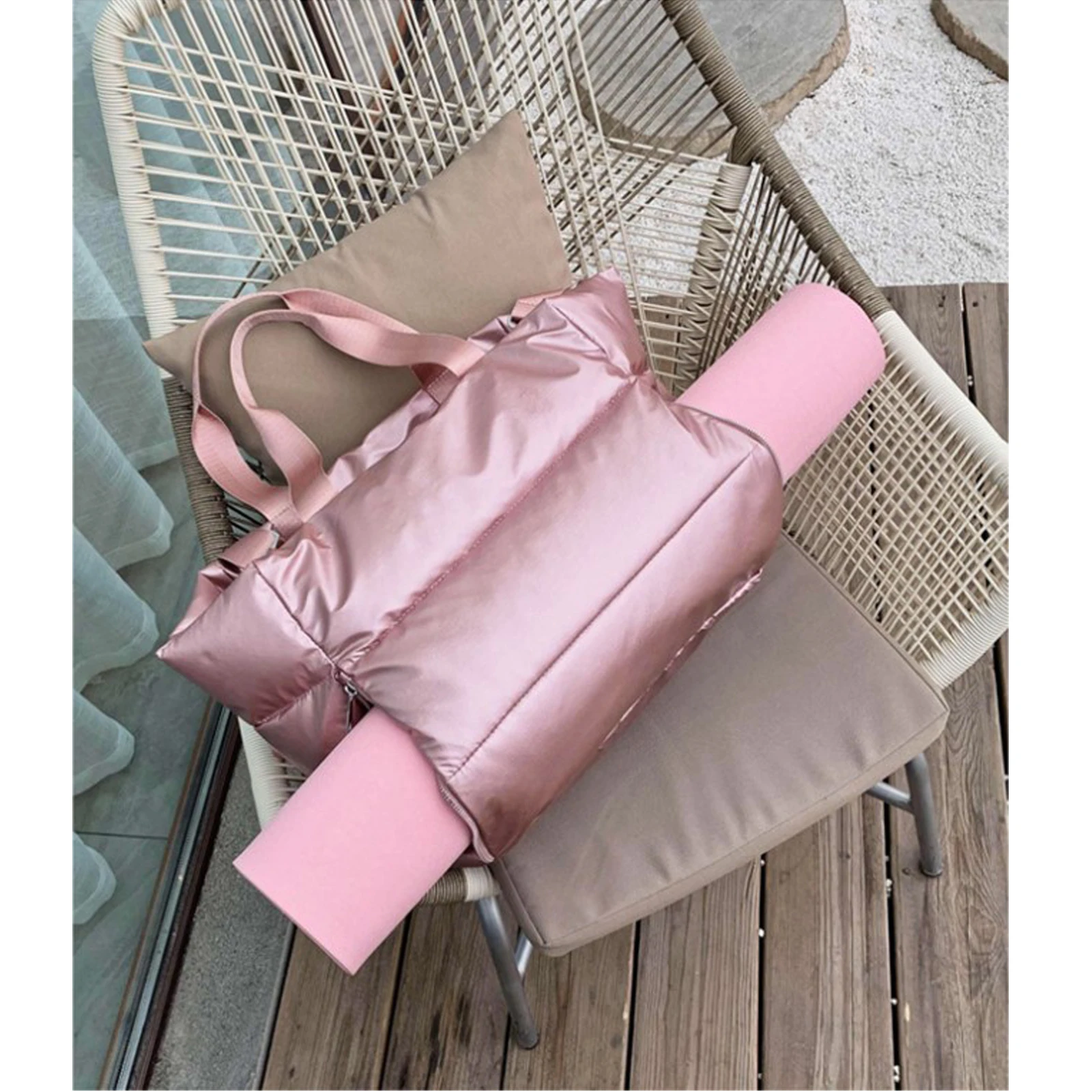 Waterproof Women Gym Fitness Bag Large Capacity Sport Travel Duffel Tote Bag Waterproof Women Gym Fitness Bag Large Capacity Sport Travel Duffel Tote Bag