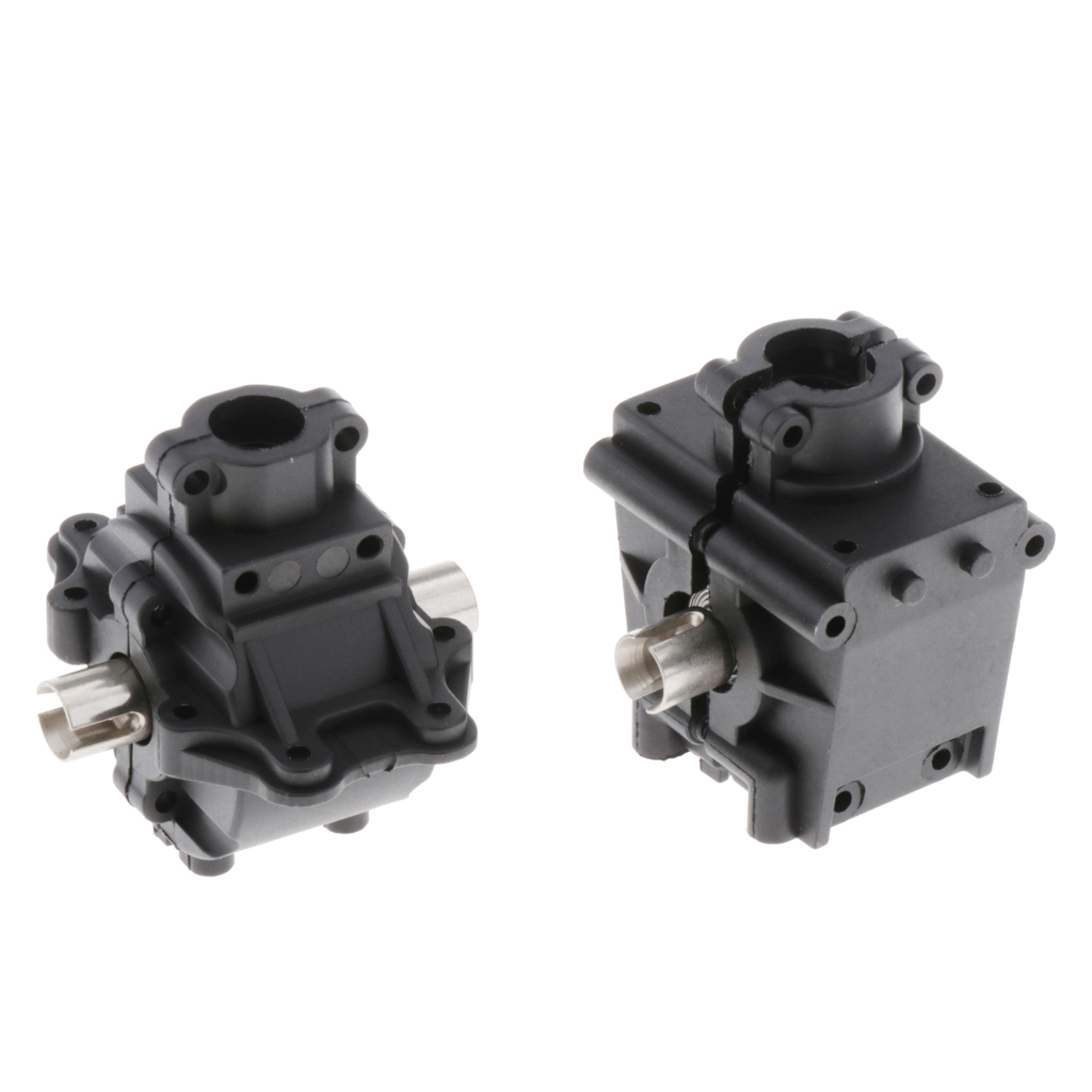 14th 2Pcs Differential Gears + 2Pcs Box Cover Replacement Set for 144001