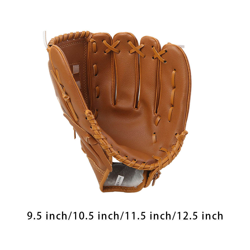 Tee Ball/Baseball Glove Infield Pitcher Baseball Gloves Tee Ball Mitts for Adult/Youth/Kids Beginner Play Training