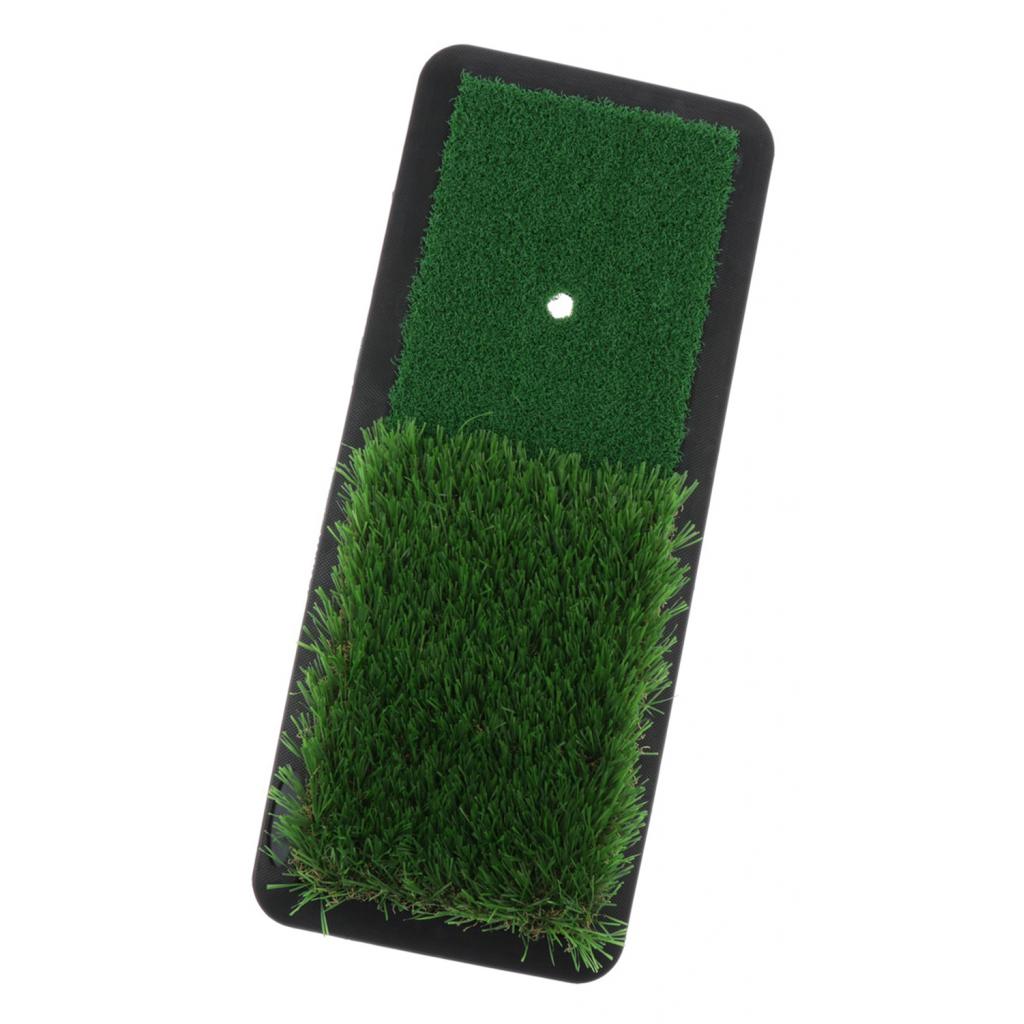 Golf Hitting Grass Mat for Indoor or Outdoor Practice - 18.5x7.87 inch - Performance & Deluxe