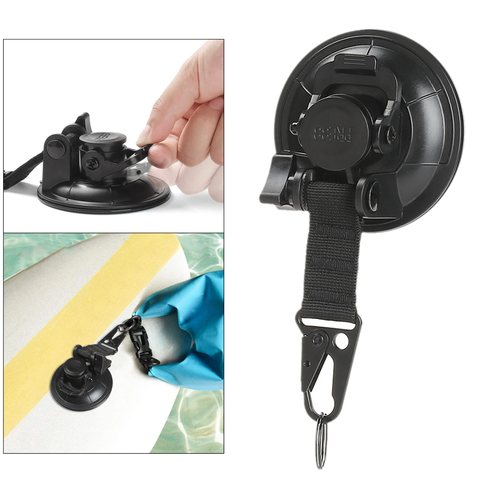 Universal Sturdy Suction Cup Anchor Multifunction Car Side Awning Pool Tarps Camp Canopy Tent Fixed