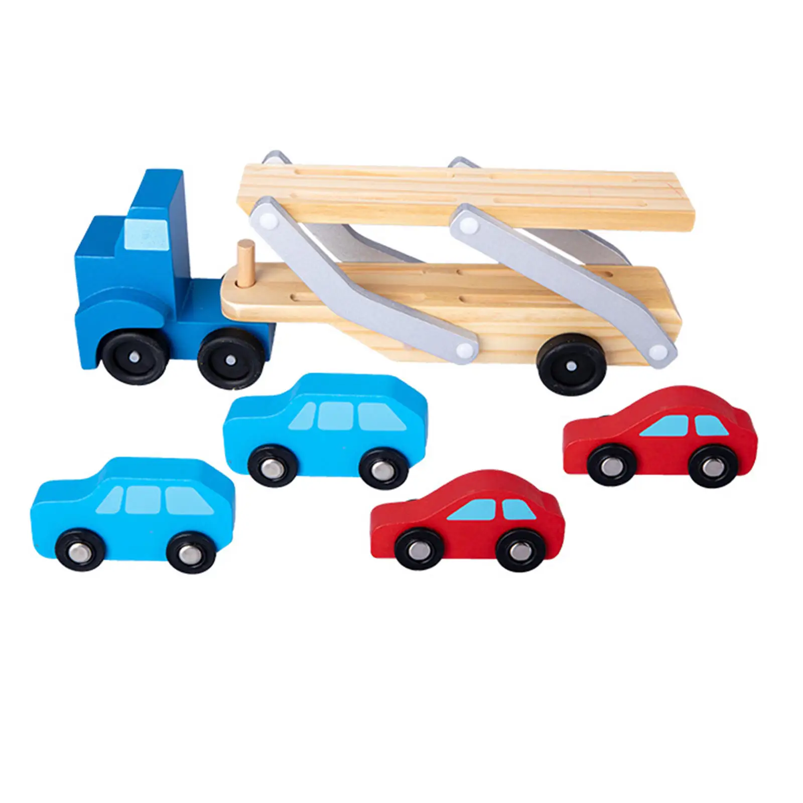 Car Carrier Truck Tractor Truck for Children 3, 4, 5, and 6 Year Olds Birthday Gifts