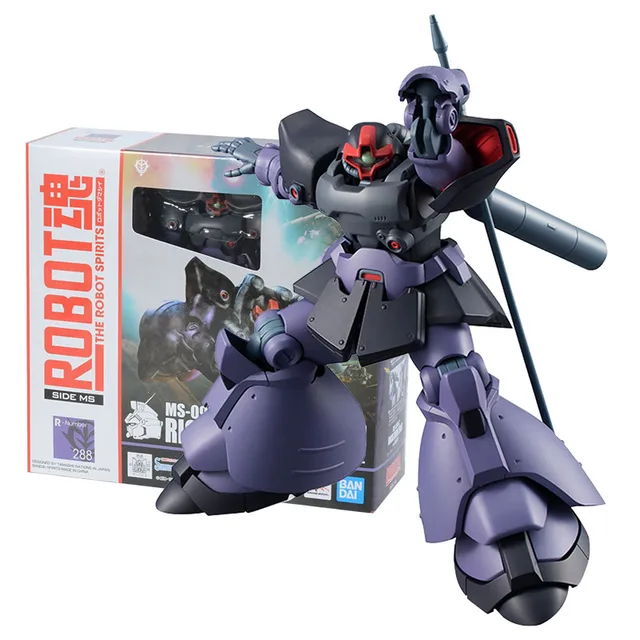 Bandai Gundam Model Kit The Robot Spirits MS-09R-2 Rick Dom Zwei ANIME  Genuine Gunpla Anime Action Figure Toys for Children