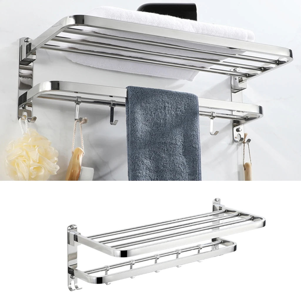 Bathroom Towel Rack, Towel Bar, 304 Stainless Steel Bathroom Towel Rack Bathroom Towel Bar Holder