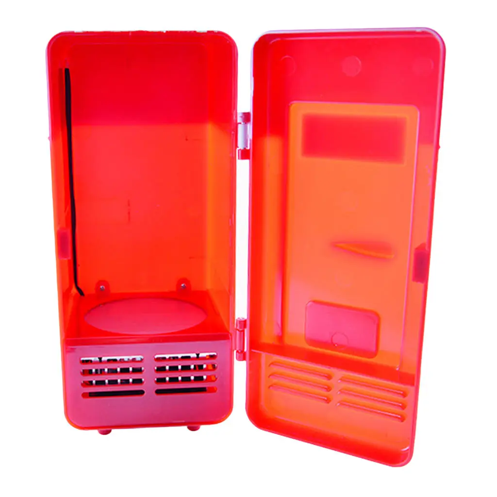 Portable USB Fridge Freezer Refridgerator Drinks Cosmetic Cooler Warmer