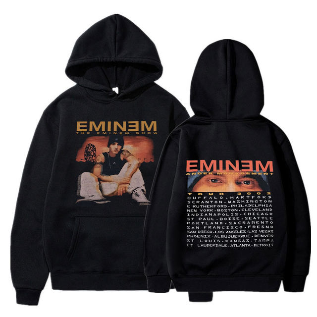 Eminem-男性と女性のための長袖スウェットシャツ,フード付きスウェットシャツ,ヴィンテージ,原宿,楽しい,ファッショナブル,新しいコレクション2002  - AliExpress