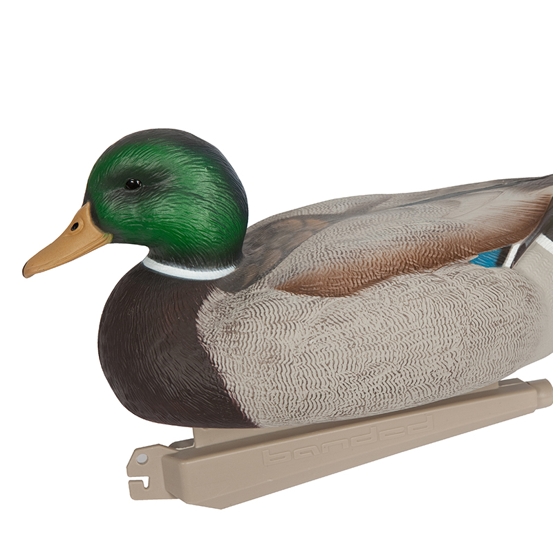 1Pcs Plastic Mallard Duck Decoy with Floating Keel Deadly  Decoy Drake