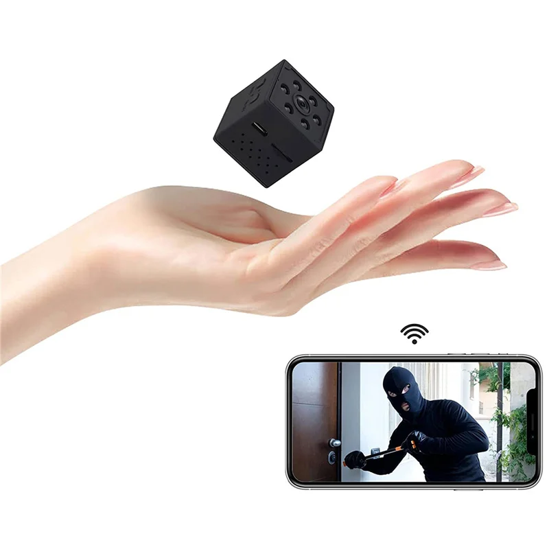 Камера няня Elari. Маленькие беспроводные видео пластины. Top Vision portability. Mini wireless camera