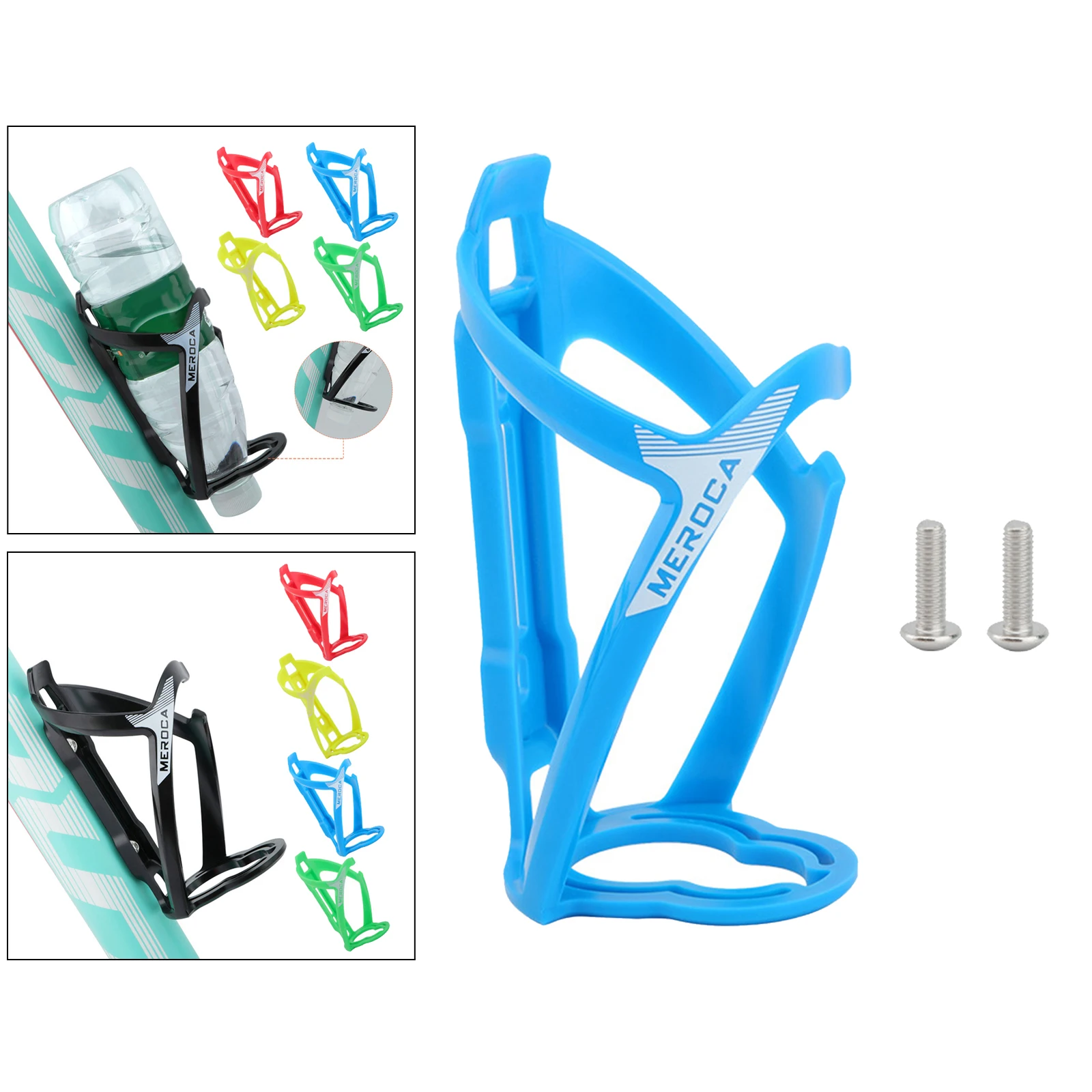 Bike Water Bottle Holder Strong Cage Mount for Road 