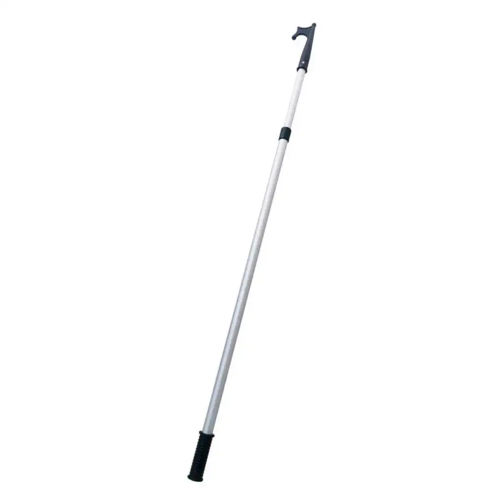 Aluminum Telescoping Scratch-Resistant Boat Hook with -Durable Nylon Tip - 4-Feet to 7-Feet 124cm to 218cm