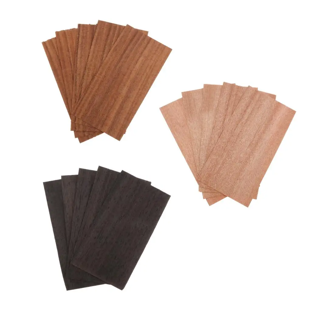 5pcs Classic Guitar Head Veneer Shell Sheet Decorative Replacement Parts