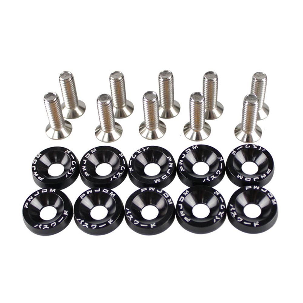 6mm Moto Schrauben für Honda Suzuki Yamaha Motorrad Mutter Schrauben Nummern schild Halterung Installation Befestigung Motorrad Auto Schrauben – Detail 8