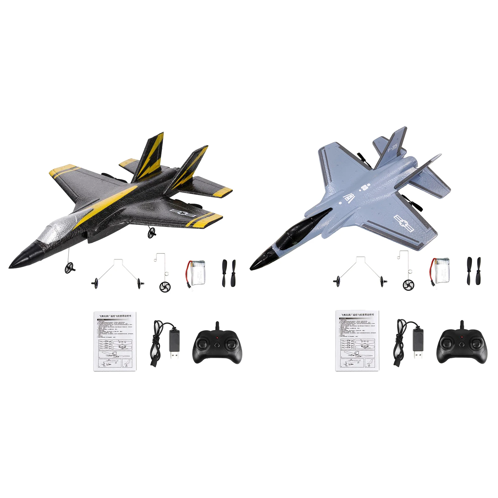 RC Plane Funny Moving Electric 2.4G 2 Channel Remote Control Airplane Aircraft Toys, Perfect Gifts for Adult Kids Teen Boys