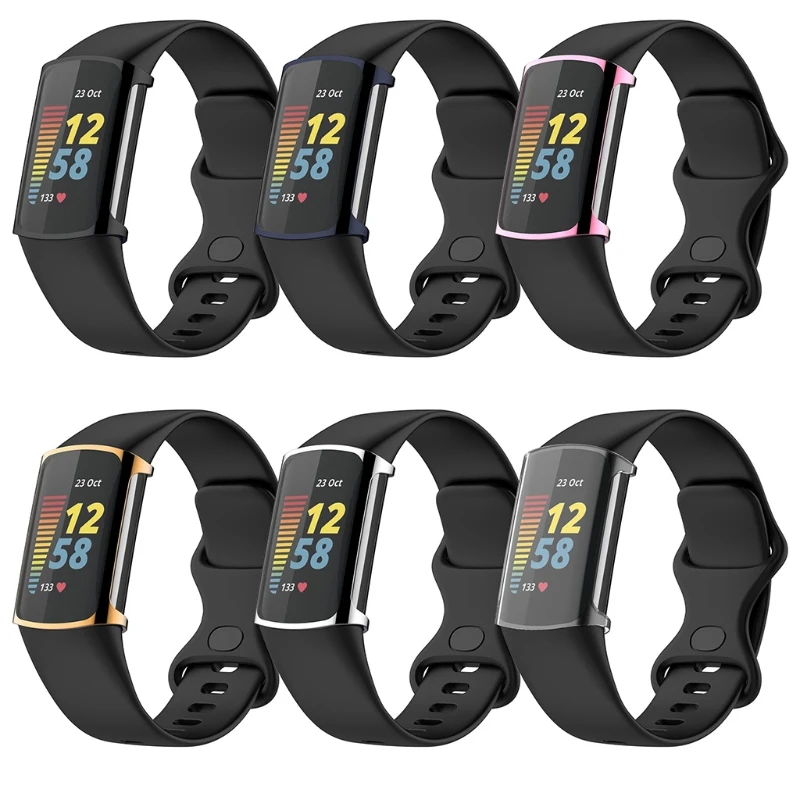 Replacement Rugged Cover Slim Bumper Case For Fitbit Alta/HR/ Fitbit Charge 2 