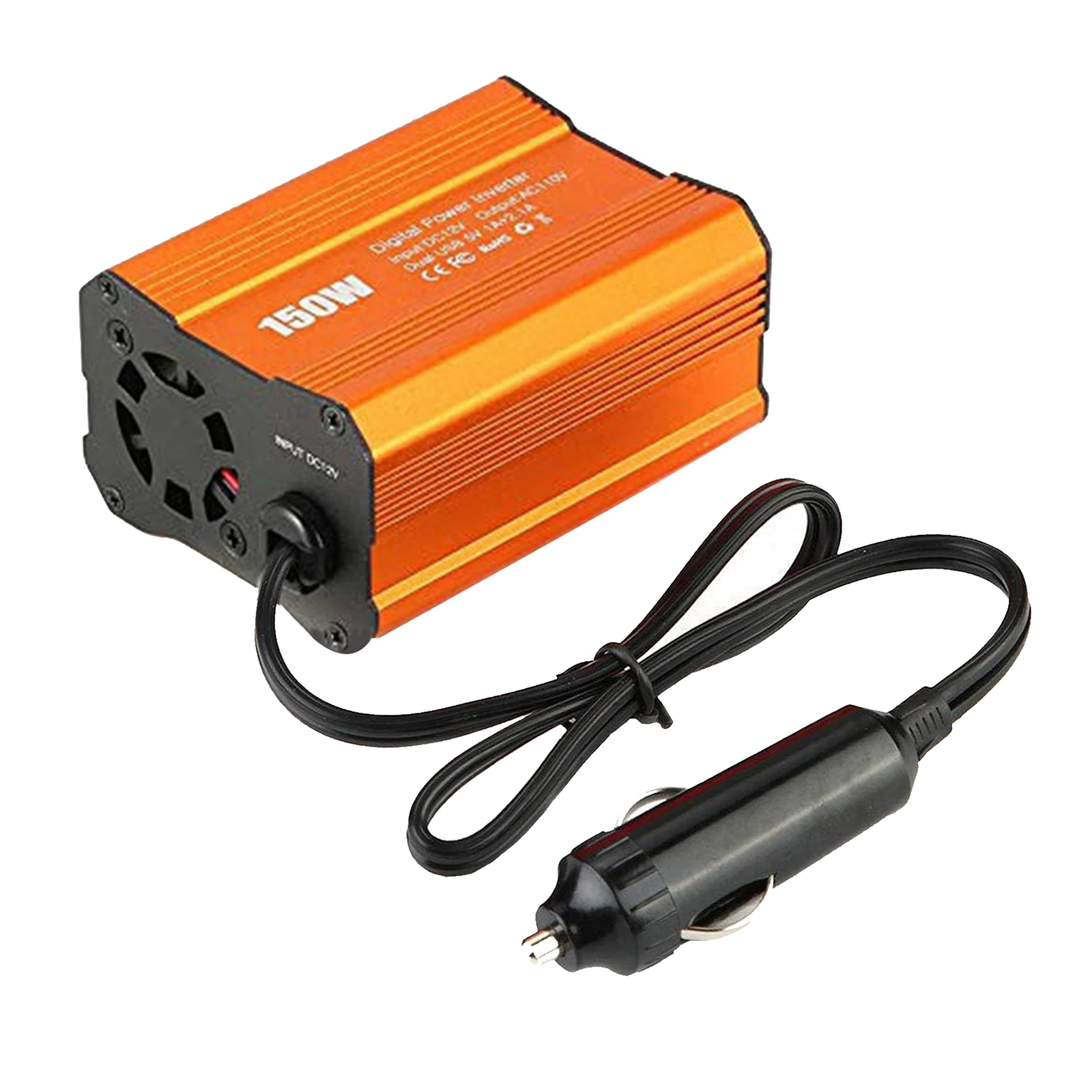 150W Car Power Inverter inversor DC 12V To AC 220V 2.1A Dual USB Ports Car Charger Adapter