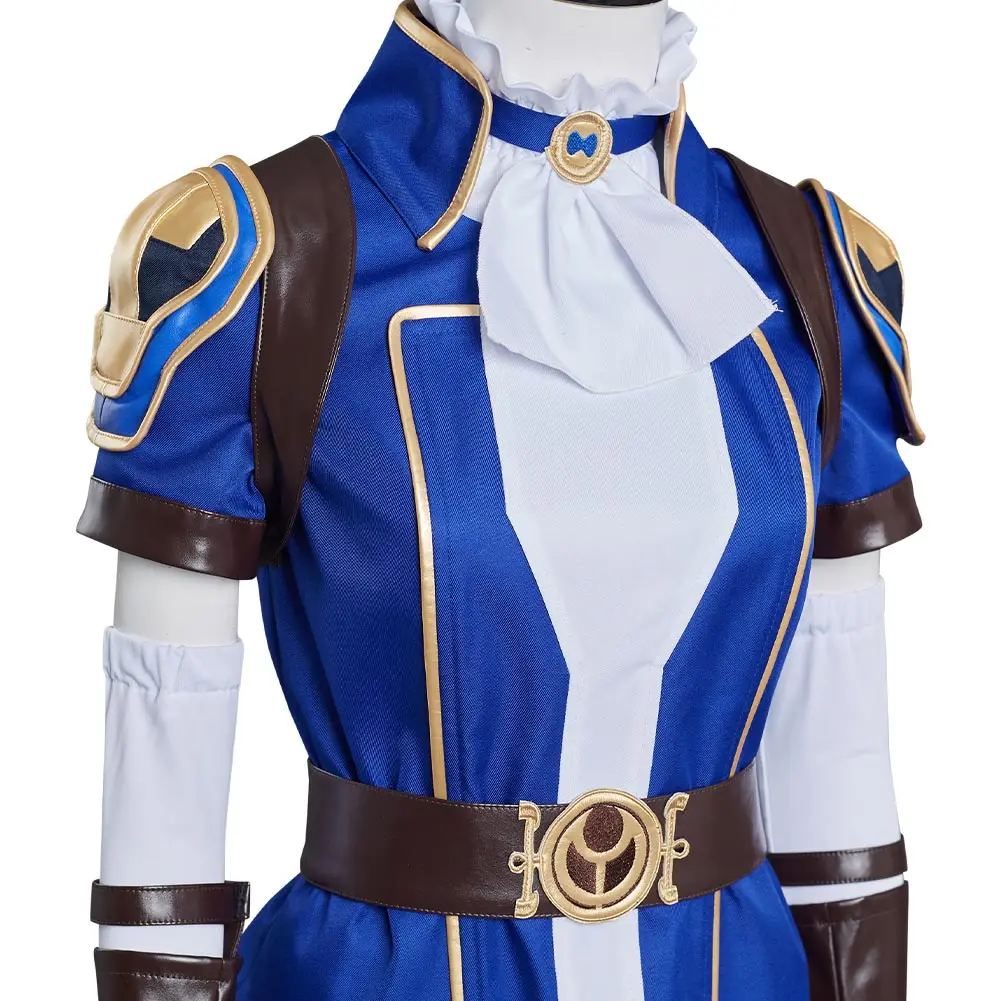 plus size halloween costumes Arcane: LOL - Caitlyn the Sheriff of Piltover Cosplay Costume Outfits Halloween Carnival Suit sexy police woman costume