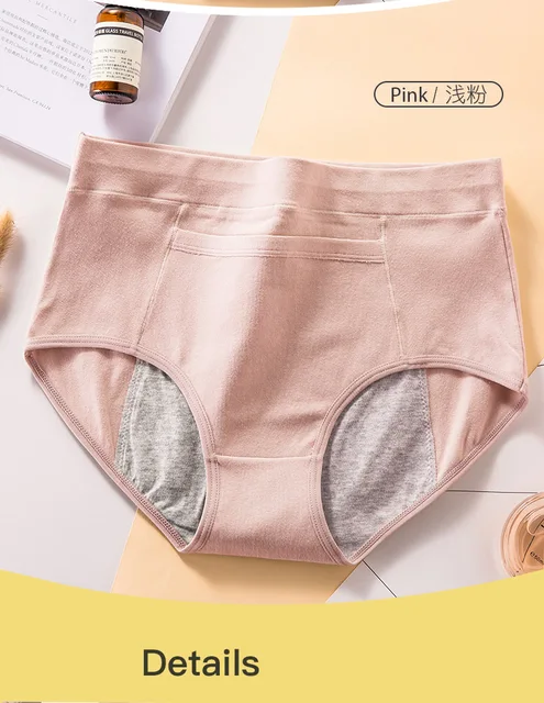 Moonker Women's Panties, Women's Period Underwear, Leak Proof