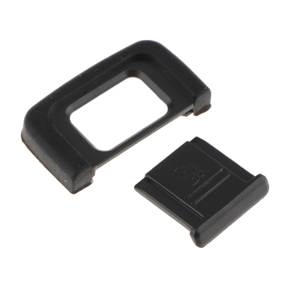 1 Piece Viewfinder Eyecup Eyepiece with Hot Shoe Cover for Nikon D3400/D5600
