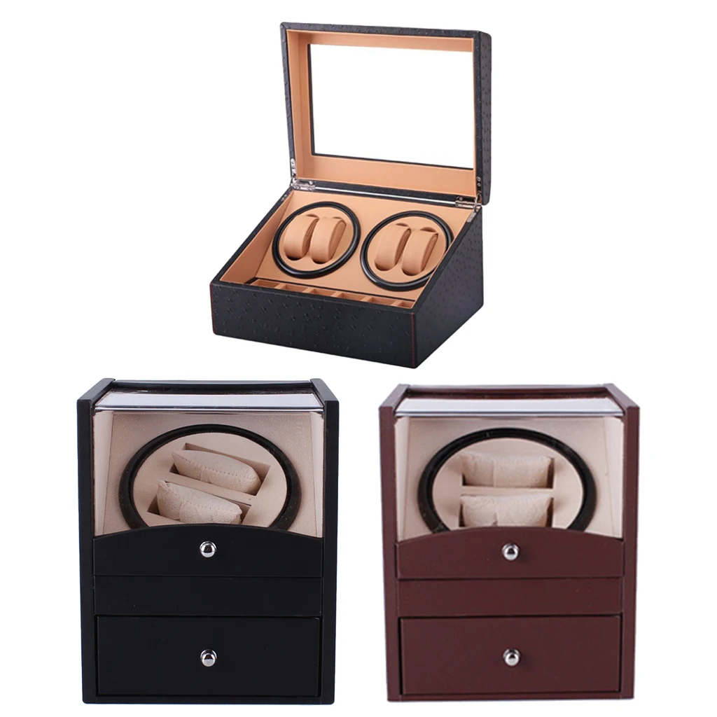 Automatic Rotation Watch Winder Winding Collector Case Box Mechanical Watch