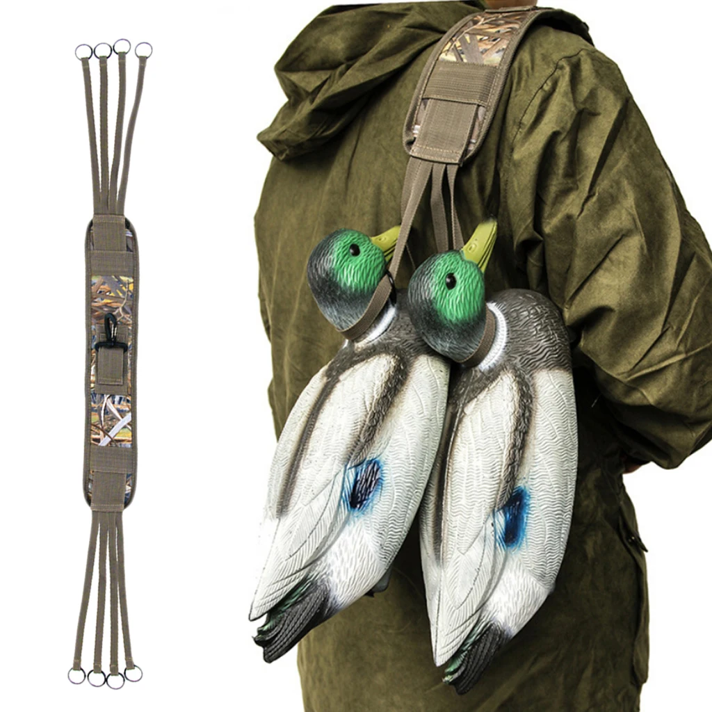 Details about   Padded Durable Belt Game Carrier Pigeon Waterfowl Decoy Bag Camouflage 