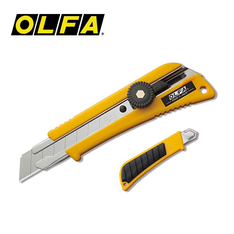 OLFA-L 2 Cortador resistente com borracha Grip,