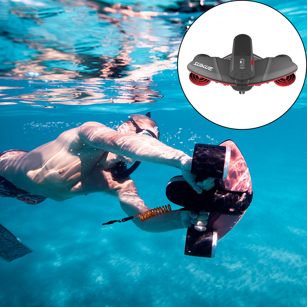 Underwater Scooter Sea Pool Diving Propeller Swiming Snorkeling Aqua Electric Scooter Scuba Diving Equipments for Kids Adults