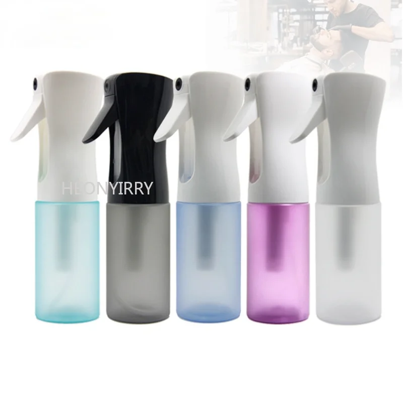 YUEZPKF Shower Spray Bottle 3Pcs 300Ml Hairdressing Spray Bottle Empty Bottle Refillable Mist Bottle Dispenser Salon Barber Hair Tools Water Sprayer Care Tools Color : Black, Size : 300ml 