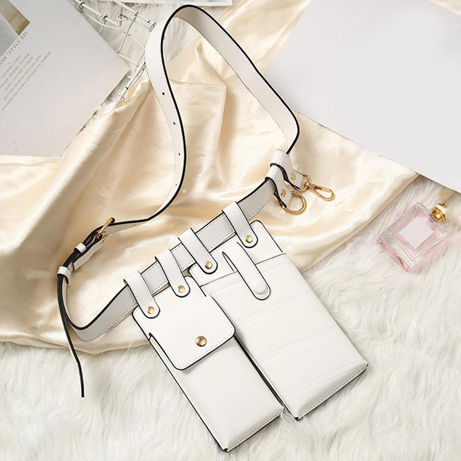 Women Waist Pack Leather Fanny Pack Luxury Women Belt Bag Crossbody Bags For Women Casual Chest Pack Female Purse Phone Pouch