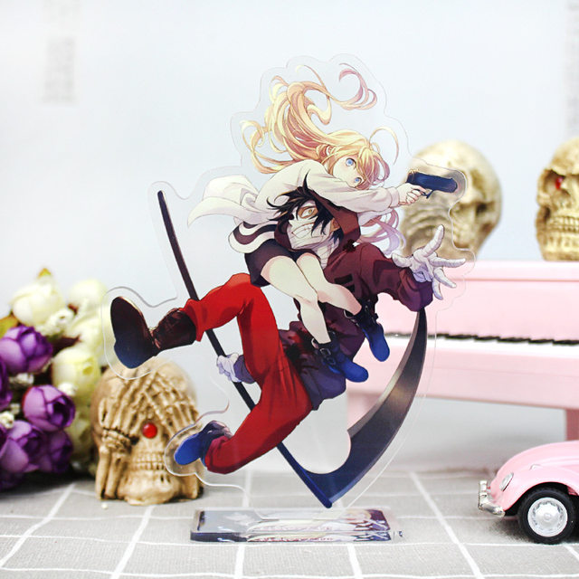  YURCNSA Angels of Death Acrylic Stand Figure Anime Character  Collectible Model Statue Toys Desktop Ornament Display Standing (Color : 6)  : Toys & Games