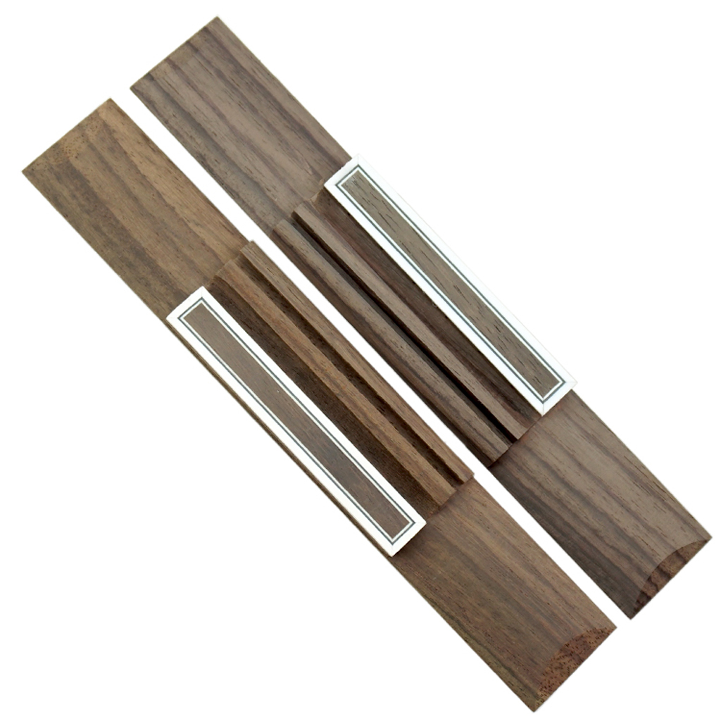 Rosewood Wood Bridge for 6 String Acoustic Classical Guitars Luthier Tool