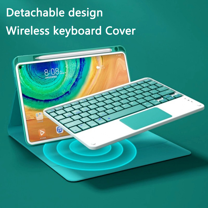 capinha para lenovo tab fhd plus polegada teclado teclado para lenovo plus tablet capa magnética