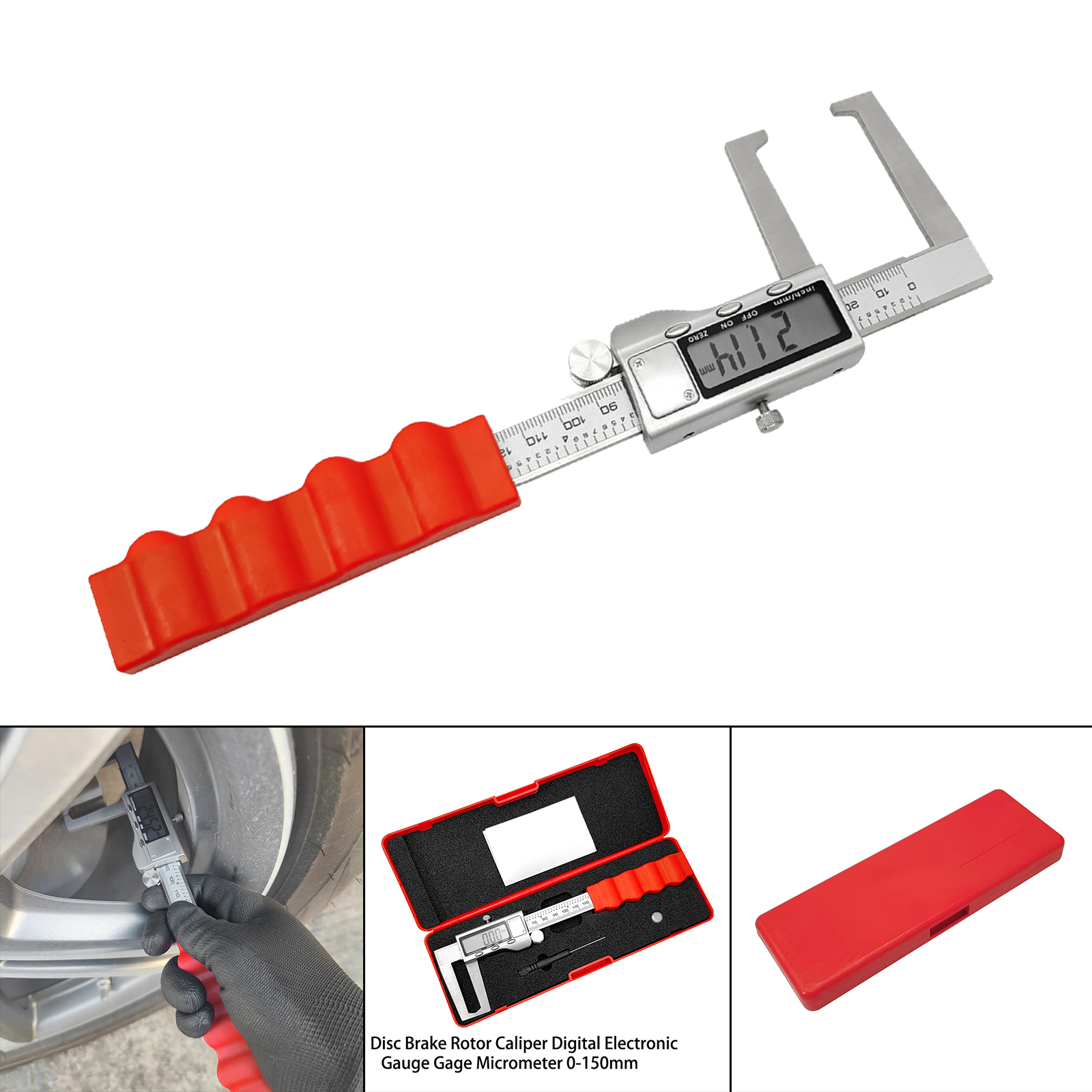 Brake Disc Rotor Gauge Brake Disc for Automobile Brake Pads Electronic Digital Brake Rotor Caliper Brake Disc Rotor Gauge Brake Disc for Automobile Brake Pads Electronic Digital Brake Rotor Caliper