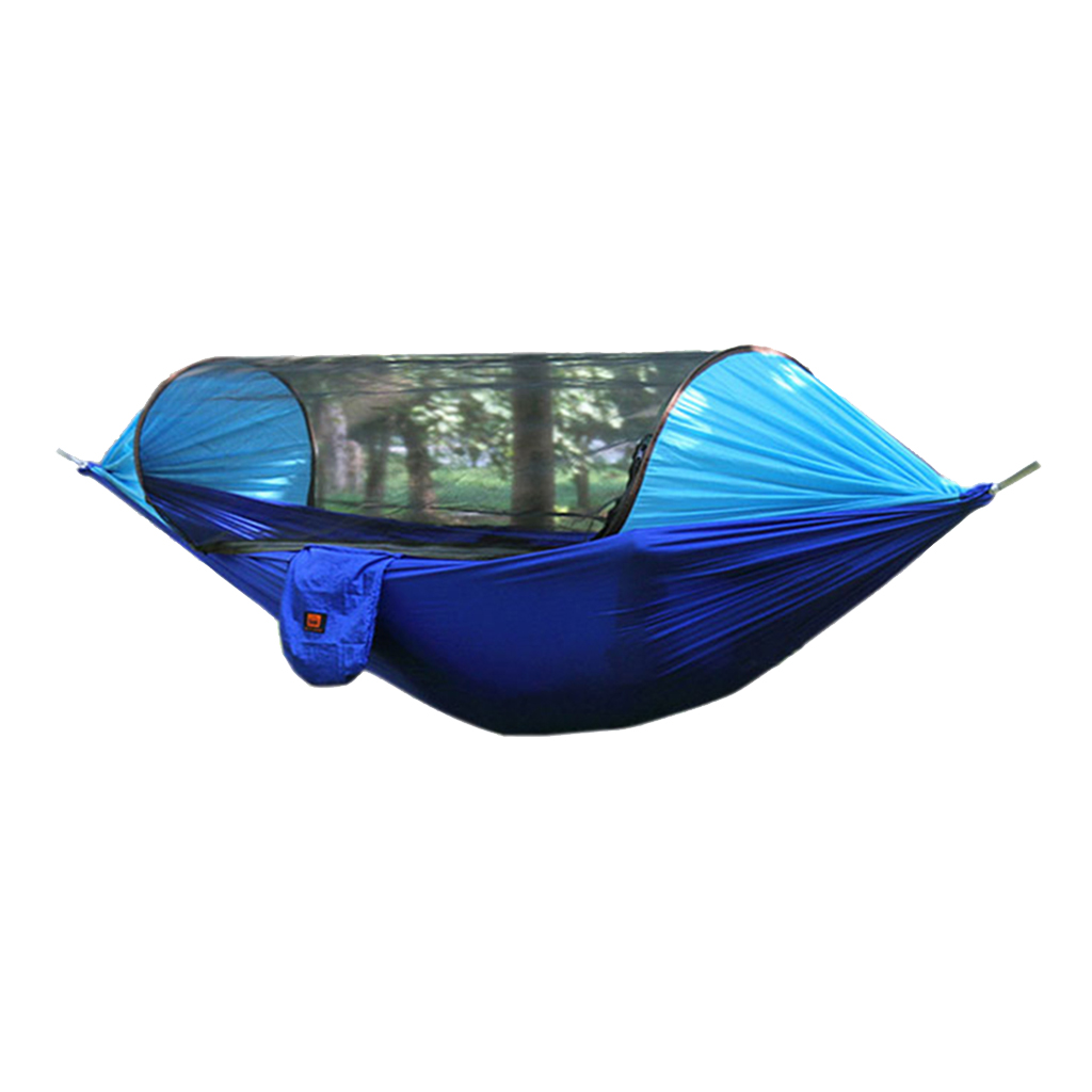 Camping Hammock with Tree Straps with   Net Hammocks Travel Backyard Outdoor Camping Tent Hanging Hammock Bed